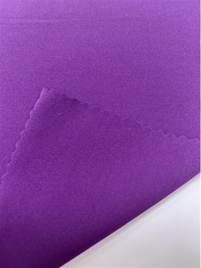 GZ-YXYF 3168# Cool and Beautiful Pull Frame Width: 160CM Weight: 200GSM Composition: 16%spandex 84%polyester Moisture wicking back view